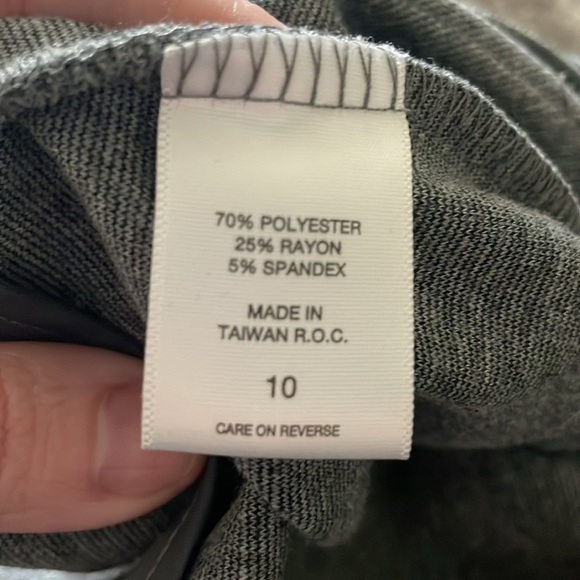 New York & Company Women Charcoal Stretch Pencil Skirt Size 10 Contemporary - Picture 7 of 11